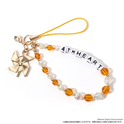 【グッズ-ストラップ】ときめきメモリアル Girl's Side 放課後メイツ ビーズストラップ/4th Heart