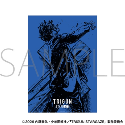 【グッズ-ポスター】TRIGUN STARGAZE クリアポスター/ニコラスビジュアル