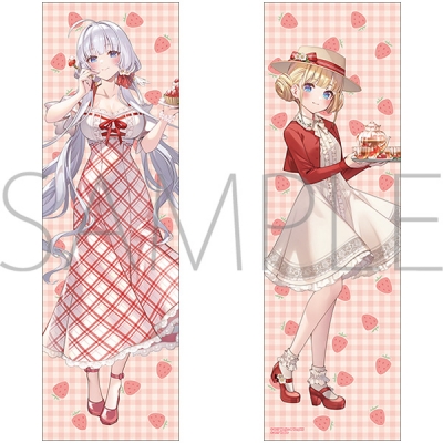【グッズ-ピローケース】アズールレーン 二股抱き枕カバー/イラストリアス&ル・トリオンファン