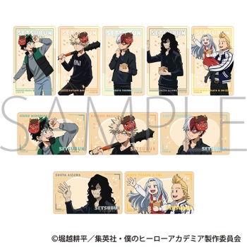 グッズ-カード】僕のヒーローアカデミア クリアシートコレクション