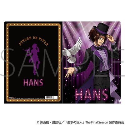 【グッズ-クリアファイル】進撃の巨人 クリアファイル/ハンジ ~マジシャン~