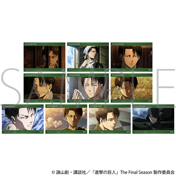 【グッズ-ブロマイド】進撃の巨人 ブロマイドコレクション／リヴァイ