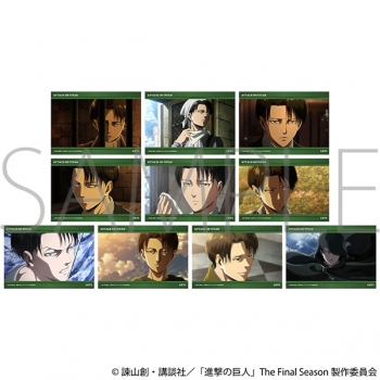 グッズ-ブロマイド】進撃の巨人 ブロマイドコレクション／リヴァイ 