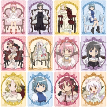 グッズ-カード】魔法少女まどか☆マギカ メモリアルクリアカード まどマギ 魔法少女まどかマギカ コレクション