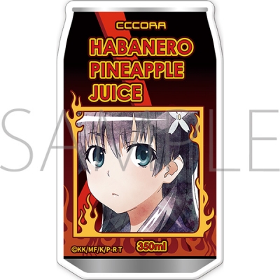 【グッズ-マグネット】とある科学の超電磁砲 アクリル缶型マグネット/佐天涙子