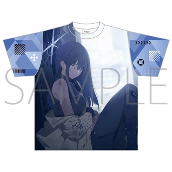 グッズ-Tシャツ】ブルーアーカイブ フルグラフィックTシャツ／サオリ 