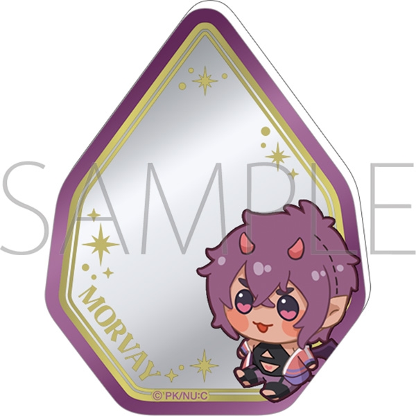 【グッズ-ステッカー】NU: カーニバル アクリルミラーステッカー／モルフィス