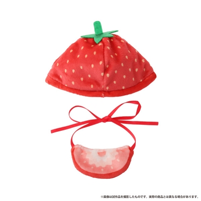 【グッズ-マスコット】ノンキャラオリジナル withCAT フルーツ着せ替えセット/いちご