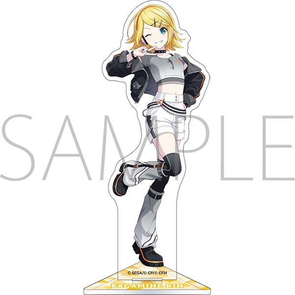 【グッズ-スタンドポップ】プロジェクトセカイ カラフルステージ！ feat. 初音ミク アクリルスタンド／vol.30　鏡音リン(教室のセカイ)