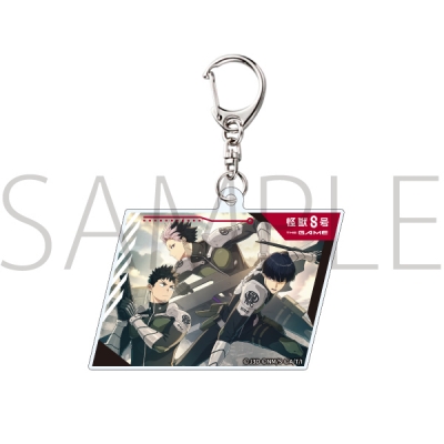 【グッズ-キーホルダー】怪獣8号 THE GAME アクリルキーホルダー 集合A