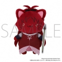 【グッズ-キーホルダー】魔法少女まどか☆マギカ withCATアイマスク付きぬいぐるみキーホルダーPlus/佐倉杏子の画像