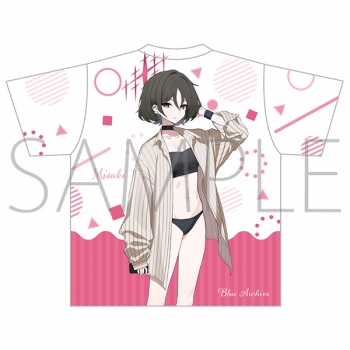 グッズ-Tシャツ】ブルーアーカイブ フルグラフィックTシャツ／ミサキ 