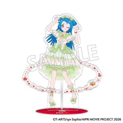 【グッズ-スタンドポップ】映画ひみつのアイプリ まんかいバズリウムライブ! アクリルスタンド/ビビ