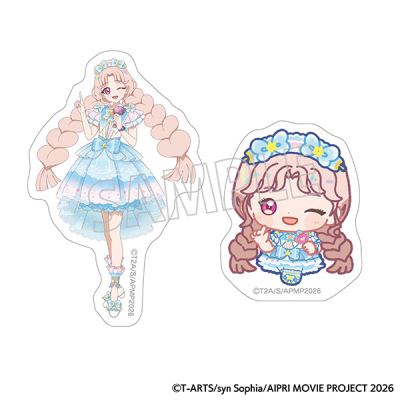 【グッズ-ステッカー】映画ひみつのアイプリ まんかいバズリウムライブ! ステッカーセット/タマキ