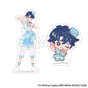 【グッズ-ステッカー】映画ひみつのアイプリ まんかいバズリウムライブ! ステッカーセット/すばるの画像