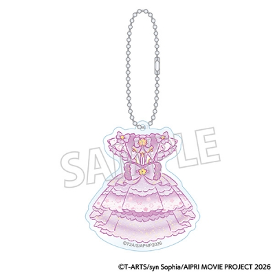 【グッズ-キーホルダー】映画ひみつのアイプリ まんかいバズリウムライブ! コーデアクリルキーホルダー/C