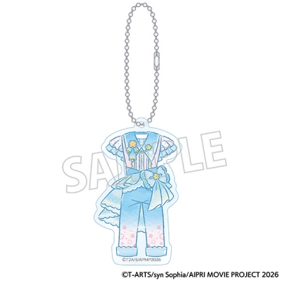 【グッズ-キーホルダー】映画ひみつのアイプリ まんかいバズリウムライブ! コーデアクリルキーホルダー/F