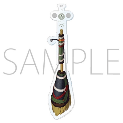 【グッズ-その他】魔法使いの約束 箒風缶バッジ用スティック/レノックス メリーゴーランドver.