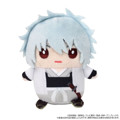 【グッズ-キーホルダー】銀魂 まめめいと(ぬいぐるみマスコット)/坂田銀時(攘夷志士ver.)