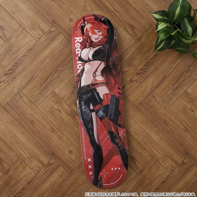 【グッズ-スポーツ用品】勝利の女神:NIKKE スケートボードデッキ/レッドフード