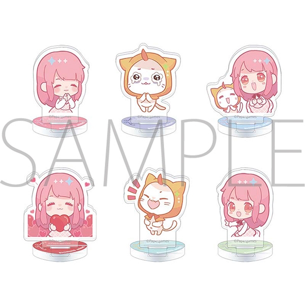 【グッズ-スタンドポップ】シャイニングニキ ちゅあスタ ミニチュアアクリルスタンドコレクション
