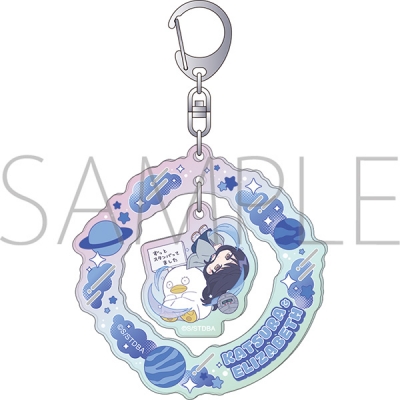 【グッズ-キーホルダー】銀魂 アクリルキーホルダー/ぱすてるぽっぷ 桂小太郎&エリザベス