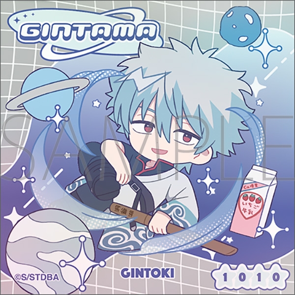 【グッズ-ステッカー】銀魂 ステッカー／ぱすてるぽっぷ　坂田銀時