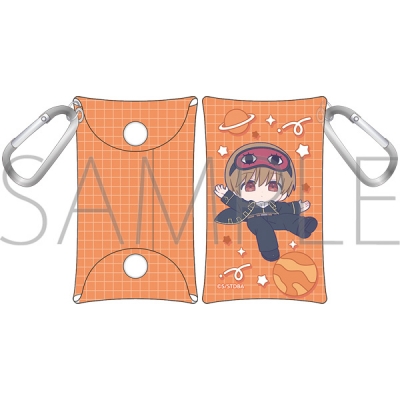 【グッズ-ポーチ】銀魂 カラビナ付きポーチ/ぱすてるぽっぷ 沖田総悟