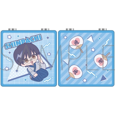 【グッズ-ミラー】銀魂 ダブルミラー/ぱすてるぽっぷ 志村新八