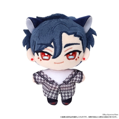 【グッズ-マスコット】リブレ つよがりオメガは僕らの番 ぬいパル(ぬいぐるみマスコット)/東ヶ崎 侑也