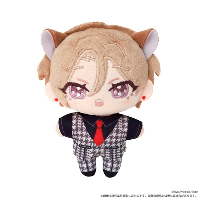 【グッズ-マスコット】リブレ つよがりオメガは僕らの番 ぬいパル(ぬいぐるみマスコット)/高雛 なつお