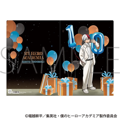 【グッズ-クリアファイル】僕のヒーローアカデミア クリアファイル/轟 焦凍 10周年スタートダッシュ
