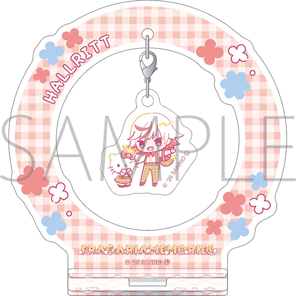 【グッズ-スタンドポップ】フラガリアメモリーズ ゆらゆらアクリルスタンド/ハルリット なかよくフェスティバル2026