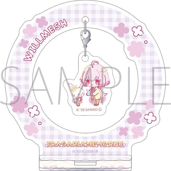 【グッズ-スタンドポップ】フラガリアメモリーズ ゆらゆらアクリルスタンド/ウィルメッシュ なかよくフェスティバル2026