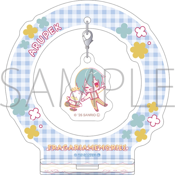 【グッズ-スタンドポップ】フラガリアメモリーズ ゆらゆらアクリルスタンド/アルペック なかよくフェスティバル2026