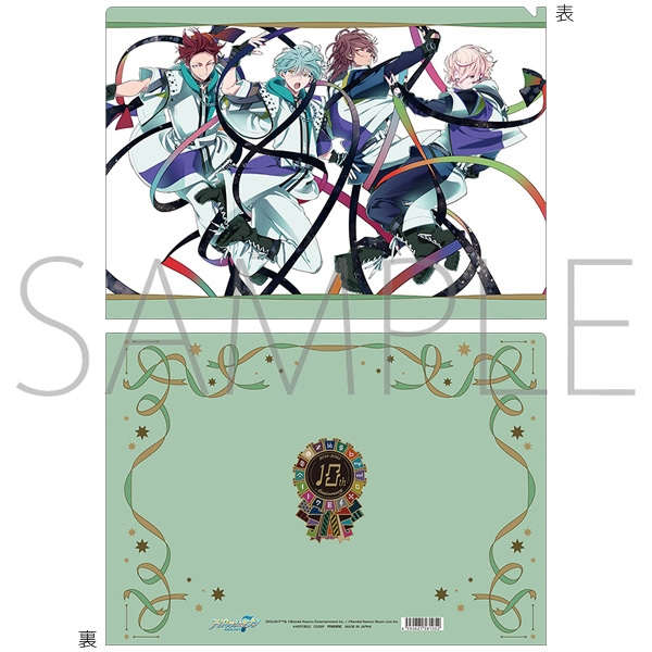 【グッズ-クリアファイル】アイドリッシュセブン クリアファイル/ZOOL(B)10周年記念ビジュアル