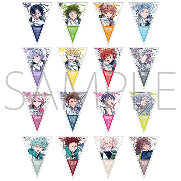 【グッズ-その他】アイドリッシュセブン ミニガーランドコレクション/B 10周年記念ビジュアル