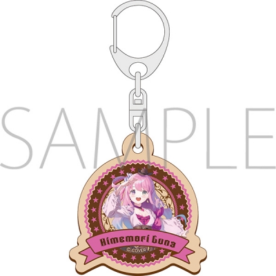 【グッズ-キーホルダー】ホロライブ 木製キーホルダー/姫森ルーナ