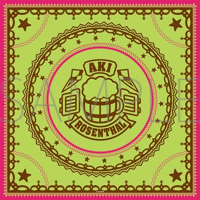 【グッズ-バンダナ】ホロライブ バンダナ/アキ・ローゼンタール