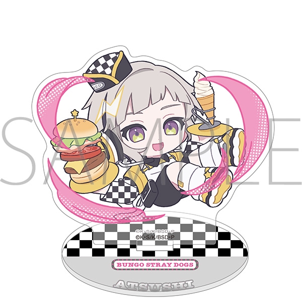 【グッズ-スタンドポップ】文豪ストレイドッグス ミニアクリルスタンド／中島敦　ぱすてるぽっぷ