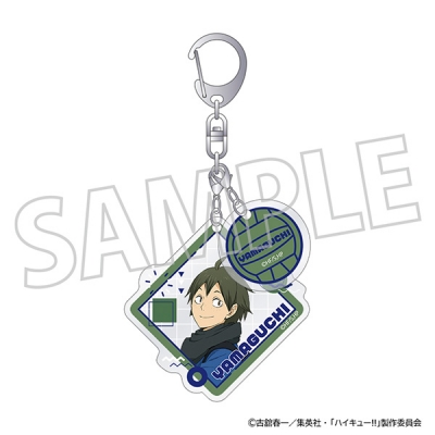 【グッズ-キーホルダー】ハイキュー!! 2連キーホルダー/山口 忠 烏野高校1年勢ぞろい