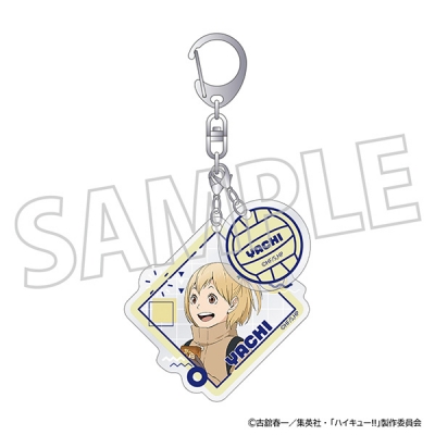 【グッズ-キーホルダー】ハイキュー!! 2連キーホルダー/谷地仁花 烏野高校1年勢ぞろい
