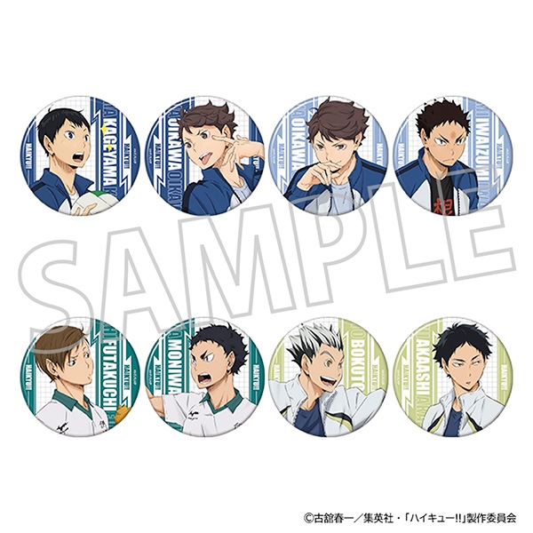 【グッズ-バッチ】ハイキュー!! BIGキャラバッジコレクション