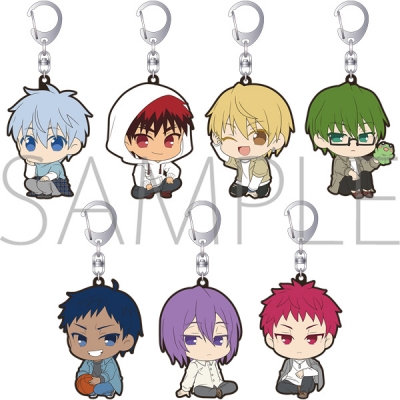 【グッズ-キーホルダー】黒子のバスケ ラバーキーホルダーコレクション