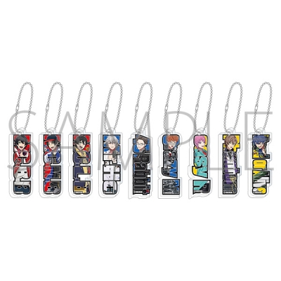 【グッズ-キーホルダー】『ヒプノシスマイク-Division Rap Battle-』Rhyme Anima アクリルブロックキーホルダーコレクション/A-BOX(イケブクロ・ヨコハマ・シブヤ)