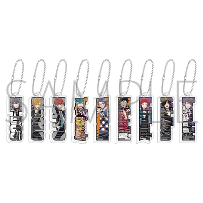 【グッズ-キーホルダー】『ヒプノシスマイク-Division Rap Battle-』アクリルブロックキーホルダーコレクション/B-BOX(シンジュク・オオサカ・ナゴヤ)