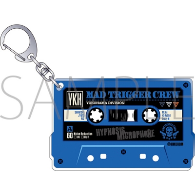 【グッズ-キーホルダー】『ヒプノシスマイク-Division Rap Battle-』Rhyme Anima カセットテープ風アクリルキーホルダー/MAD TRIGGER CREW