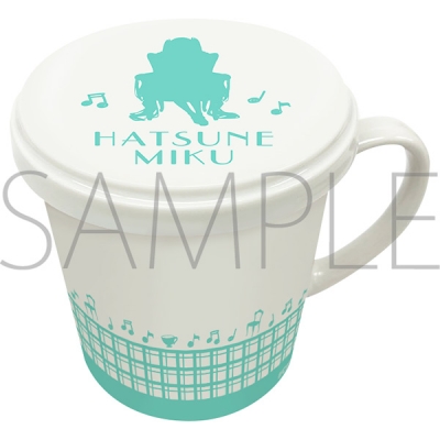 【グッズ-マグカップ】初音ミクシリーズ ふた付きマグカップ/初音ミク