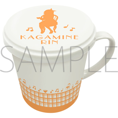 【グッズ-マグカップ】初音ミクシリーズ ふた付きマグカップ/鏡音リン