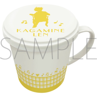 【グッズ-マグカップ】初音ミクシリーズ ふた付きマグカップ/鏡音レン